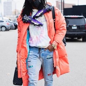 Gameday and New York Fashion Week worn Puffer Jacket